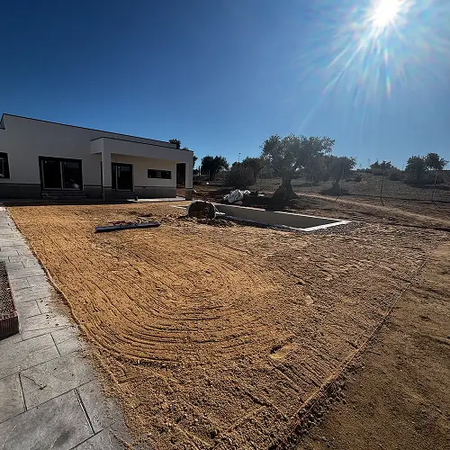 Nivelado del terreno: